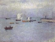 Philip Wilson Steer poole harbor oil painting artist